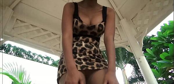  Thai model Xanny pantyhose fetish video preview
